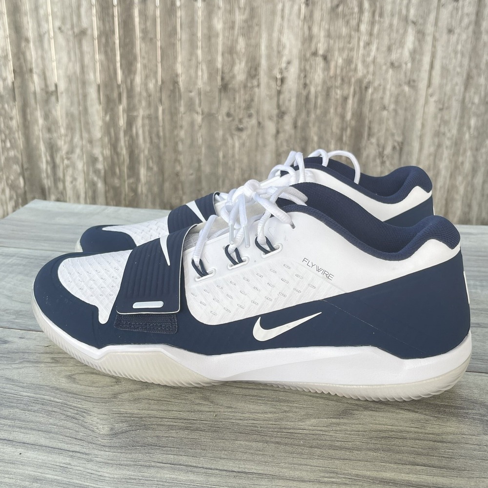 Nike Alpha Menace Turf Low Football Cleats Men 12.5 Blue BV3997-100 NEW